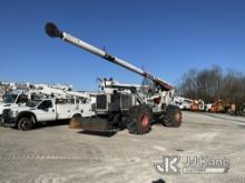 2015 Kershaw Skytrim 75G2 Articulating Rubber Tired Tree Saw Runs, Moves & Operates