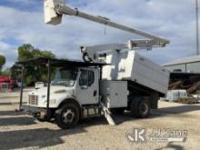(Charlotte, NC) Altec LR756, Over-Center Bucket Truck mounted behind cab on 2013 Freightliner M2 106