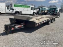 2016 Interstate 20DT T/A Tagalong Equipment Trailer