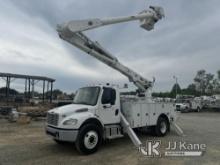 (Roxboro, NC) Altec AM55-MH, Material Handling Bucket Truck rear mounted on 2018 Freightliner M2 106