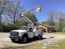 Altec AT40G, Articulating & Telescopic Bucket Truck mounted behind cab on 2016 Ford F550 Service Tru
