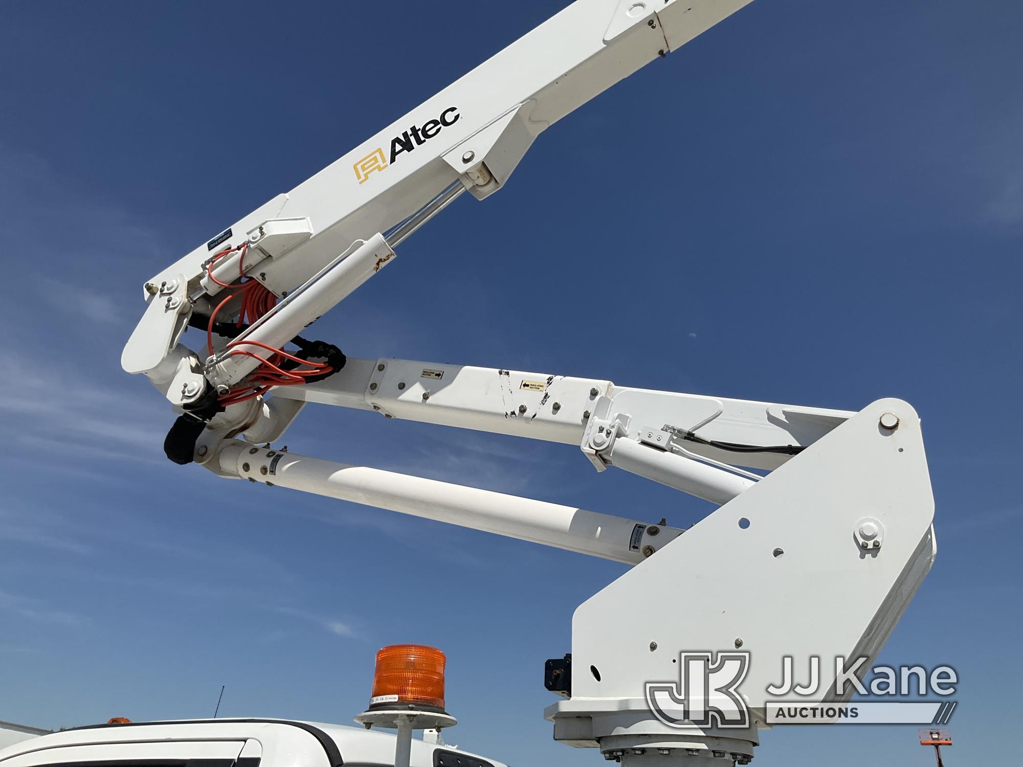 (Villa Rica, GA) Altec AT37G, Articulating & Telescopic Bucket Truck mounted behind cab on 2017 FORD
