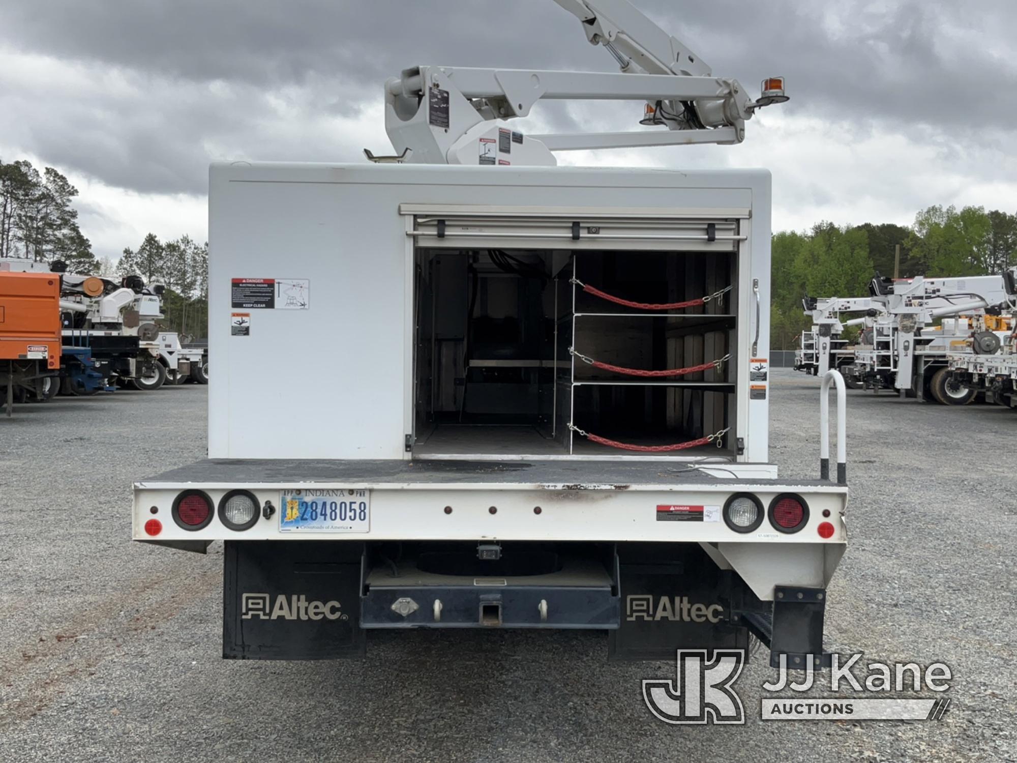 (China Grove, NC) Altec AT248F, Articulating & Telescopic Non-Insulated Bucket Truck center mounted