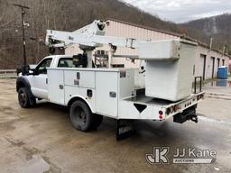 (Switzer, WV) Altec AT237, Articulating & Telescopic Non-Insulated Bucket Truck mounted behind cab o
