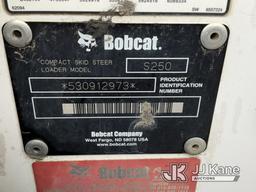 (Verona, KY) 2006 Bobcat S250 Rubber Tired Skid Steer Loader Runs, Moves & Operates) (Rust Damage, W