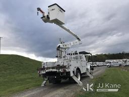 (Mount Airy, NC) Altec AA55-MH, Material Handling Bucket Truck rear mounted on 2016 Freightliner M2