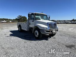 (Villa Rica, GA) 2019 International 4300 URD/Flatbed Truck Runs & Moves) (Check Engine Light On, Bod