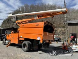 (Hanover, WV) Altec LR760E70, Over-Center Elevator Bucket Truck mounted behind cab on 2012 Ford F750