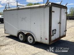 (Charlotte, NC) 1999 Pace American 14 Ft T/A Enclosed Trailer Body Damage