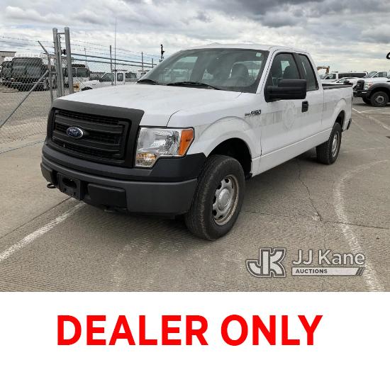 (Dixon, CA) 2014 Ford F150 4x4 Lariat Extended-Cab Pickup Truck Runs & Moves) (Engine Light On.