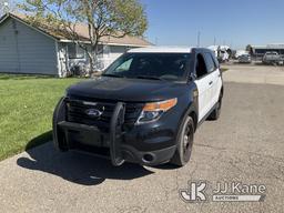 (Dixon, CA) 2014 Ford Explorer AWD Police Interceptor 4-Door Sport Utility Vehicle Runs & Moves) (Mi