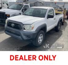 2014 Toyota Tacoma 4x4 Pickup Truck, Unknown issue wont turn over Runs & Moves, Check Engine light I