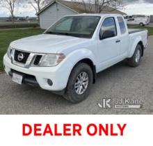 2016 Nissan Frontier 4x4 Extended-Cab Pickup Truck Runs & Moves) (Dents & Rusted Scratches on Passen