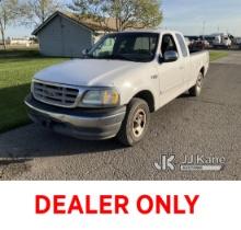 2002 Ford F150 Extended-Cab Pickup Truck Runs & Moves