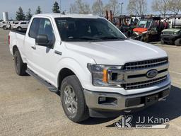 (Dixon, CA) 2020 Ford F150 4x4 Extended-Cab Pickup Truck Runs & Moves) (Wrecked, Passenger Side, Air