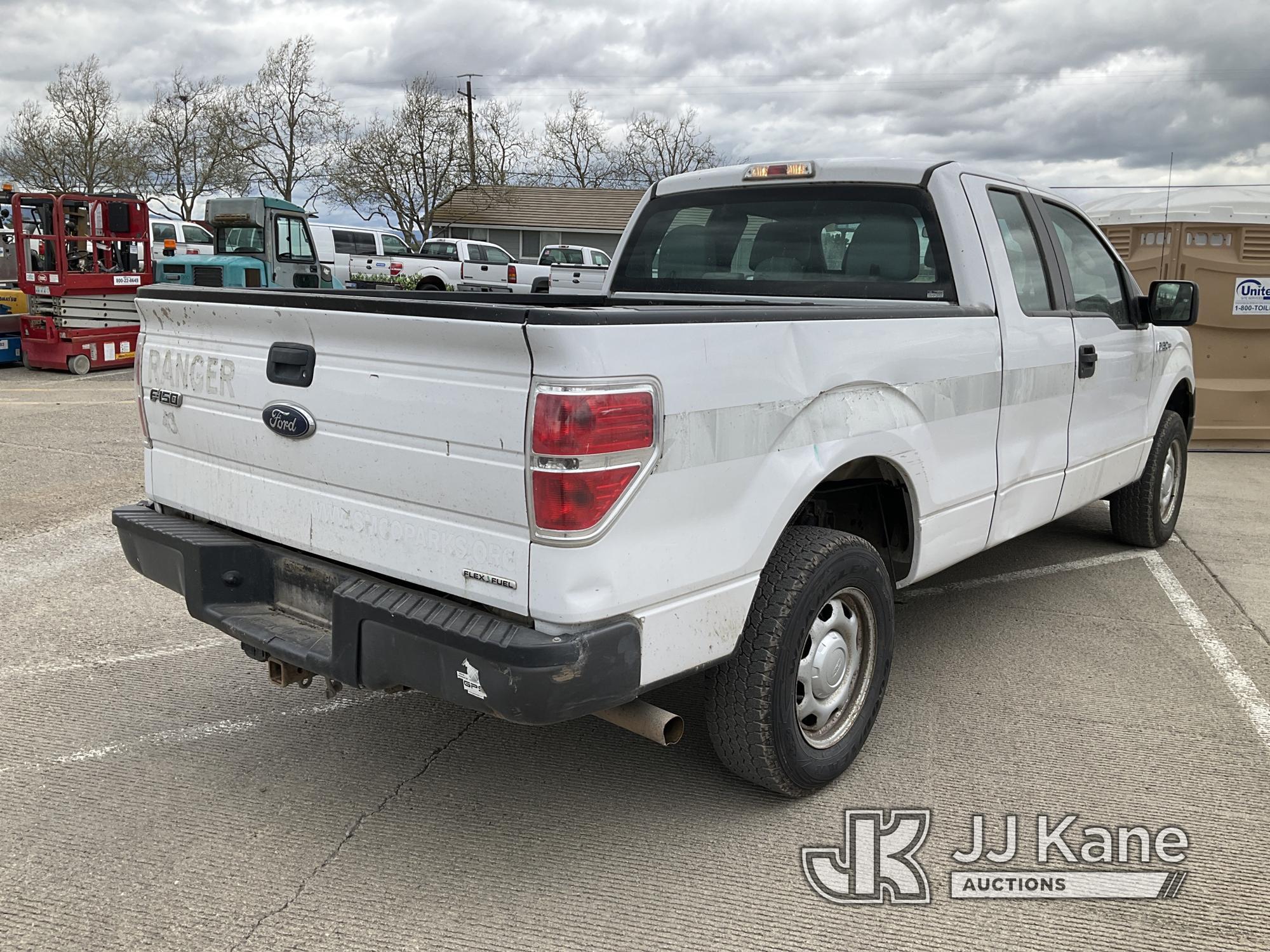 (Dixon, CA) 2014 Ford F150 4x4 Lariat Extended-Cab Pickup Truck Runs & Moves) (Engine Light On.