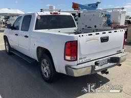 (Dixon, CA) 2013 GMC Sierra 1500 Hybrid 4x4 Crew-Cab Pickup Truck Runs & Moves, Bad Battery, Check E