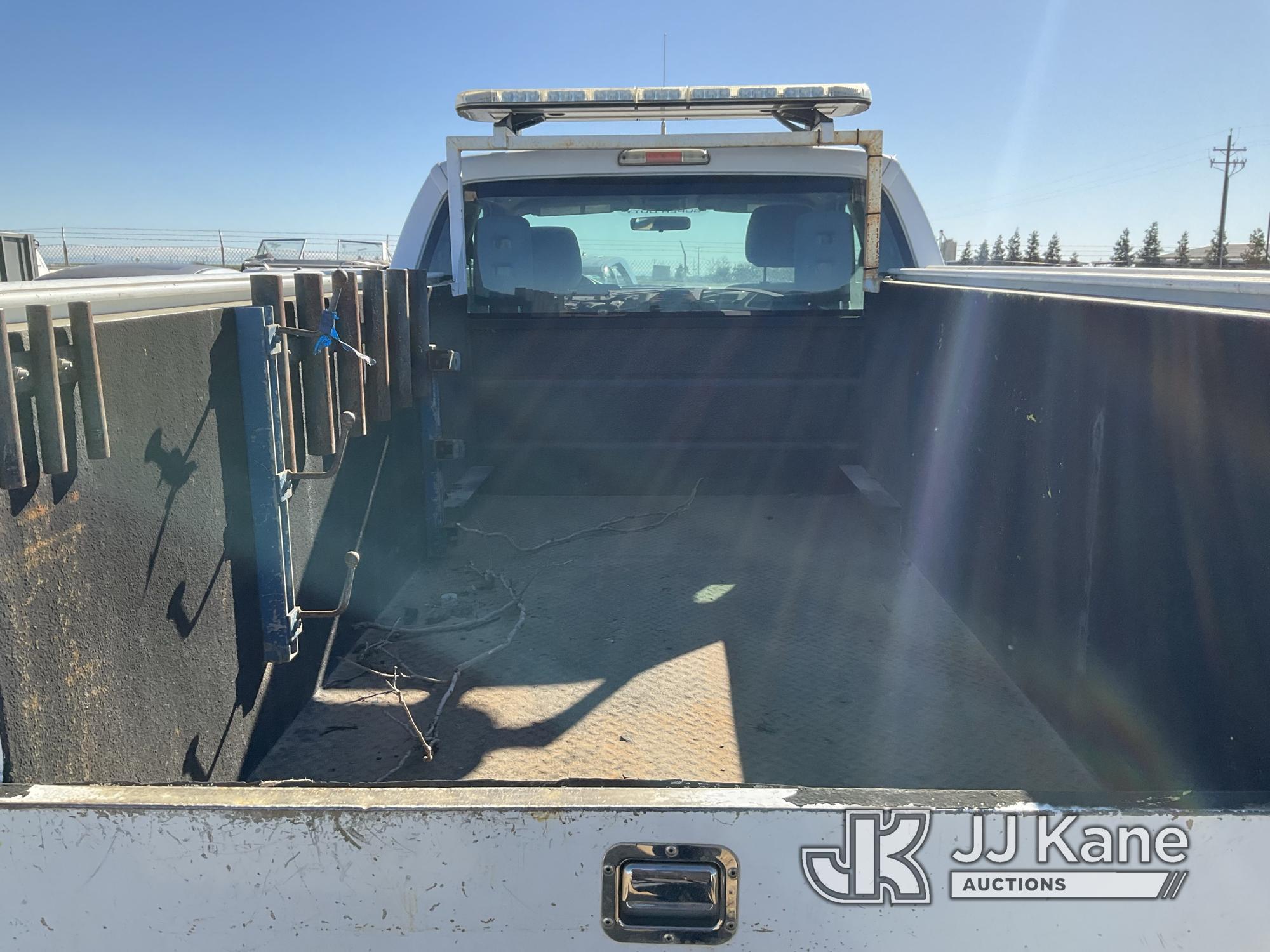 (Dixon, CA) 2012 Ford F250 Service Truck Non Running, Cranks Does Not Start, No Key