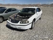 (Las Vegas, NV) 2001 Chevrolet Impala Body & Interior Damage, Missing Parts, Jump To Start, Turns Ov