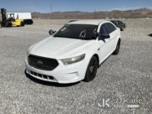 (Las Vegas, NV) 2014 Ford Taurus Police Interceptor Towed In, No Battery, Bad Tires Jump To Start, R