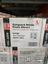 (20) Pallets Basic NGPF 7003 Synguard Nitrile Exam Gloves Large Approx. 90 Cases Per Pallet Contact 