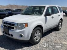 (Las Vegas, NV) 2012 Ford Escape Towed In, Steering Problems Jump To Start, Runs & Moves