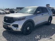 2020 Ford Explorer AWD Police Interceptor No Console Runs & Moves