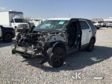2016 Ford Explorer AWD Police Interceptor No Engine & Transmission, Missing Parts