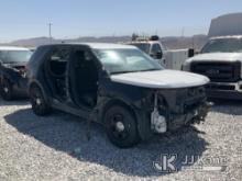 2016 Ford Explorer AWD Police Interceptor Towed In, Missing Parts Jump To Start, Runs & Moves