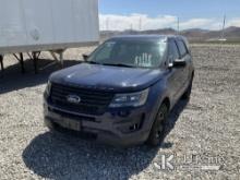 2018 Ford Explorer AWD Police Interceptor Towed In, No Console Body Damage, Does Not Turn Over, Will