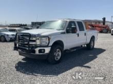 (Las Vegas, NV) 2016 Ford F250 4x4 Towed In, No Console Check Engine Light On, Engine Noise, Runs &