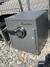 Sentry Safe ( No Key Or Combination ) NOTE: This unit is being sold AS IS/WHERE IS via Timed Auction