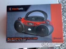 (Las Vegas, NV) Black Web CD Player NOTE: This unit is being sold AS IS/WHERE IS via Timed Auction a