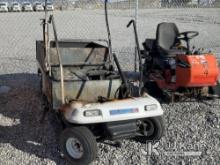 Golf Cart (Fire Damaged) NOTE: This unit is being sold AS IS/WHERE IS via Timed Auction and is locat
