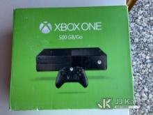 (Las Vegas, NV) X Box 500 GB NOTE: This unit is being sold AS IS/WHERE IS via Timed Auction and is l