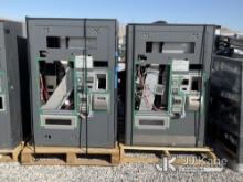 (2) Pallets Ticket Vending Machine NOTE: This unit is being sold AS IS/WHERE IS via Timed Auction an