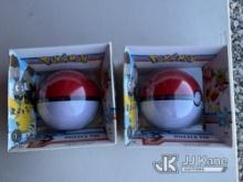 (2) Pokemon Banks & Puzzles NOTE: This unit is being sold AS IS/WHERE IS via Timed Auction and is lo
