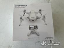 (Las Vegas, NV) Yuneec Breeze Drone Taxable NOTE: This unit is being sold AS IS/WHERE IS via Timed A