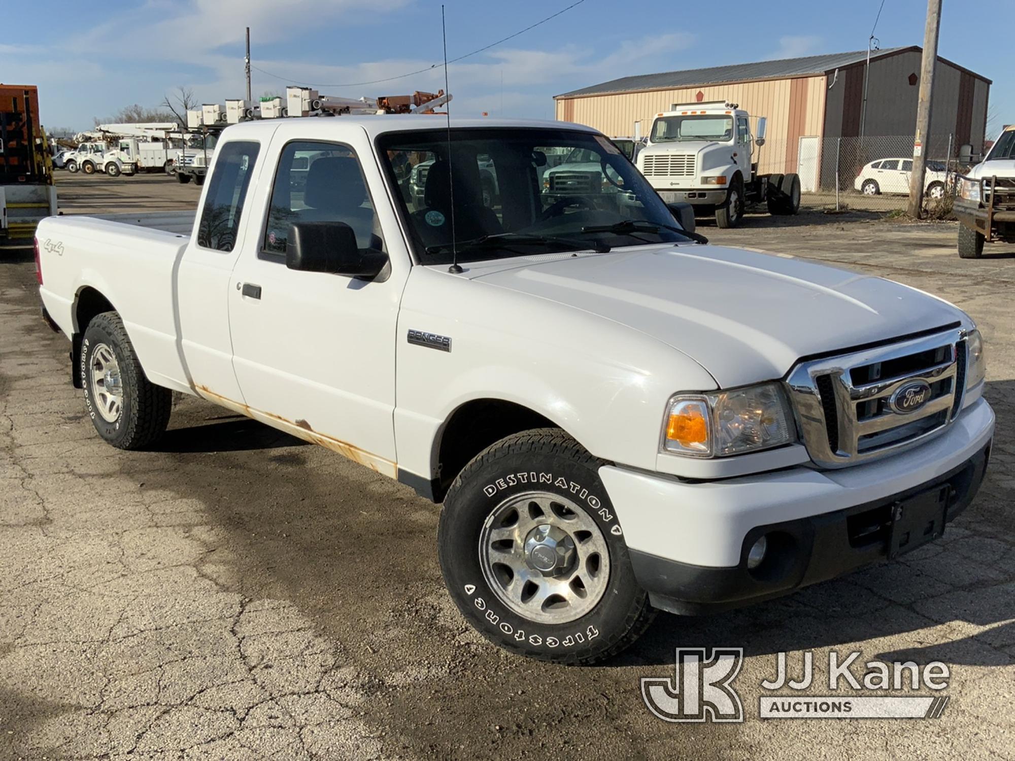 (South Beloit, IL) 2011 Ford Ranger 4x4 Extended-Cab Pickup Truck Runs & Moves