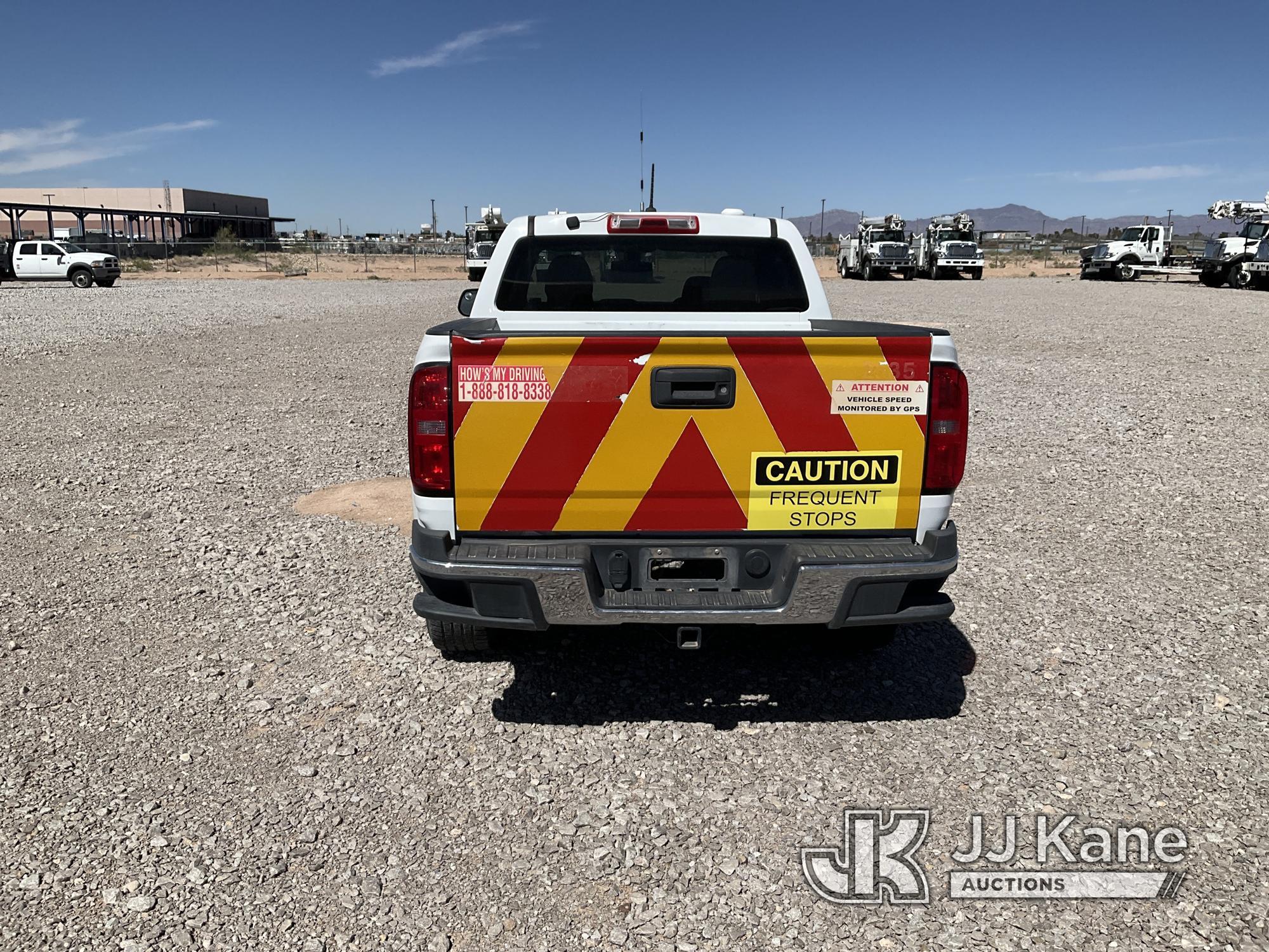 (El Paso, TX) 2015 Chevrolet Colorado 4x4 Crew-Cab Pickup Truck Runs & Moves) (Jump To Start
