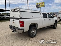 (San Antonio, TX) 2012 Chevrolet Silverado 2500HD 4x4 Crew-Cab Pickup Truck Runs & Moves) (Idles Rou
