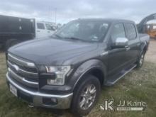 (Waxahachie, TX) 2017 Ford F150 Crew-Cab Pickup Truck NO KEY, Security Lock Preventing Key From Bein