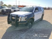 2015 Chevrolet Tahoe Police Package 4-Door Sport Utility Vehicle, City of Plano Owned Runs & Moves) 