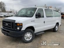 2012 Ford E250 Cargo Window Van Runs, Moves, Jump to Start) (Low Tire Pressure