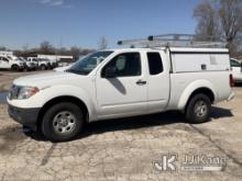 2017 Nissan Frontier Extended-Cab Pickup Truck Runs & Moves) (Airbag Light Is Flashing, Paint Damage
