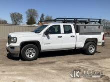 2018 GMC Sierra 1500 4x4 Extended-Cab Pickup Truck Runs, Moves, Body Damage, Paint Damage