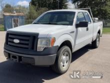 2009 Ford F150 4x4 Extended-Cab Pickup Truck Runs & Moves) (Check Engine Light On. Rear Passenger Se