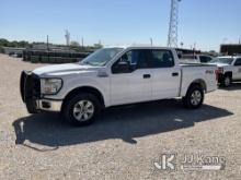 2017 Ford F150 4x4 Crew-Cab Pickup Truck Runs & Moves) (Engine Whines Intermittently, Drivers Seat S