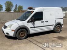 2013 Ford Transit Connect Cargo Van Runs & Moves) (Rust Damage, Body Damage (Dents)