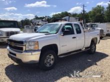 2013 Chevrolet Silverado 2500HD 4x4 Extended-Cab Pickup Truck Runs & Moves) (Jump To Start, Seat Tor